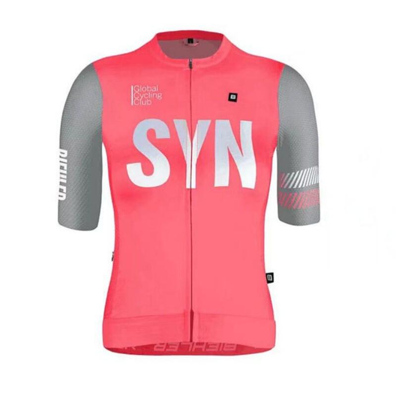 Mens Cycling Jersey Short Sleeve Quick Dry Breathable Bike Riding Top Outdoor Sport Apparel