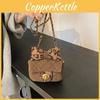 Adorable 2024 Autumn Winter Mini Bag Cute Vintage Chain Crossbody Bag For Women
