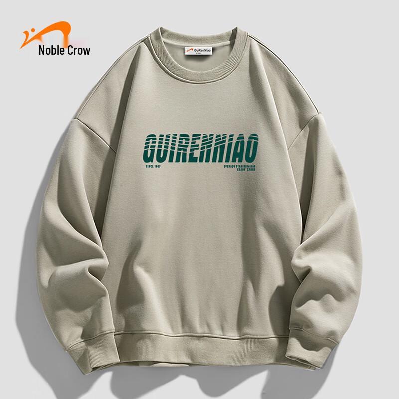 

Мужской свитшот Guirenniao свободного кроя с длинным рукавом и круглым вырезом 2XL