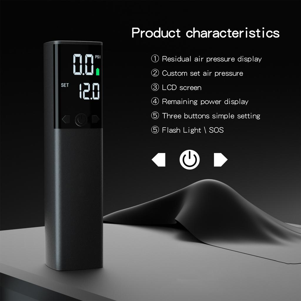 Portable Car Air Pump Air Pump Smart Wireless Basketball Inflator