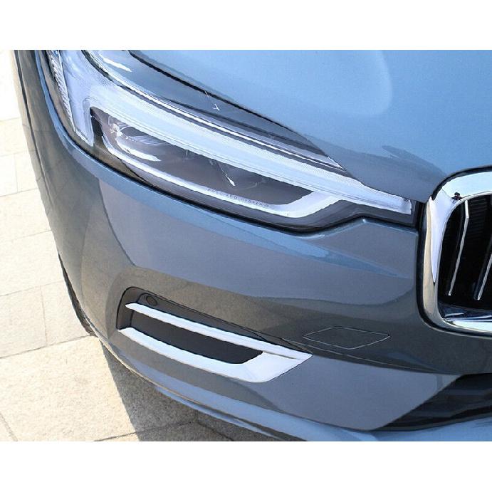 Chrome Accessories Front Fog Light Fog Lamp Cover Trim 2pcs For Volvo XC60 18-20