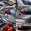 High Quality TPU PPF Film 0.3*3M/2M/1M/0.5M Car Headlight Protective Film Self-healing Anti Scratches Light Black/ Smoked Black