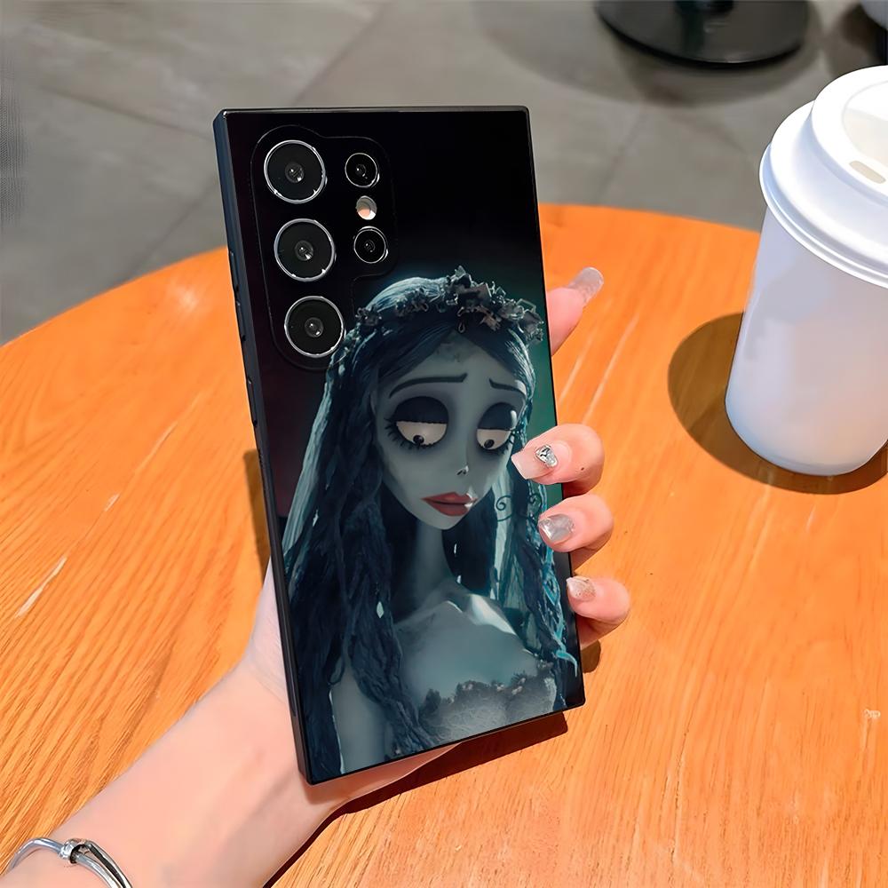 

Corpse Bride Cartoon Phone Case For Samsung S25 Ultra S24 S23 Fe S22 S20 S21 Plus A54 A34 A53 A16 Back Cover Samsung s22