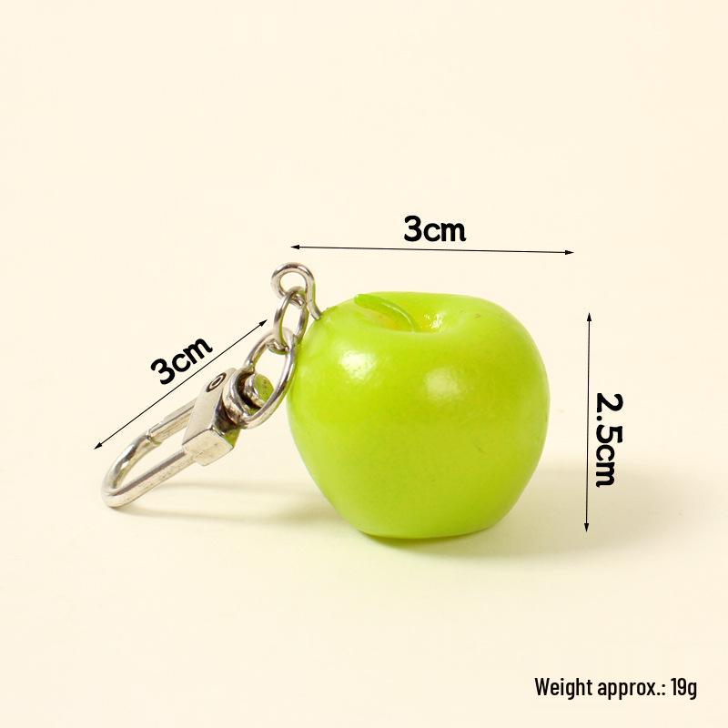 Erdbeere Obst & Gemüse Schlüsselanhänger Anhänger - Niedliches Kreatives Spielzeug & Studentengeschenk