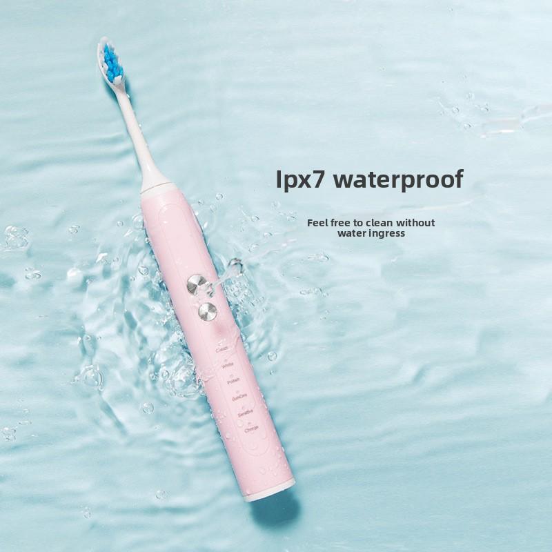 Sonic Electric Toothbrush Wireless Induction Charging Automatic Intelligent Electric Toothbrush Adult Soft Hair Waterproof Gift