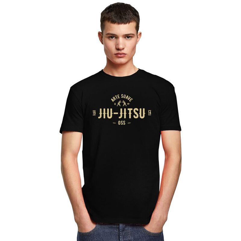 Brazilian Jiu Jitsu Shirt Arte Suave Oss BJJ T Shirts for Men 100 Cotton Tees Fathers Day Gift Tshirts Fashion Tshirt