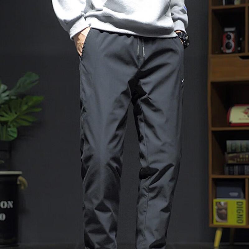 PLAYBOY Men's Thermal Casual Down Pants