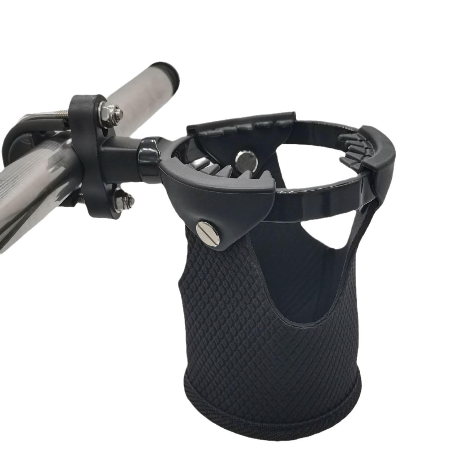 

Motorcycle Cup Holder Large Capacity Motorcycle Drink Holder for 7/8 to 11/4 Handlebar/Bumper/Pole Mount чёрный