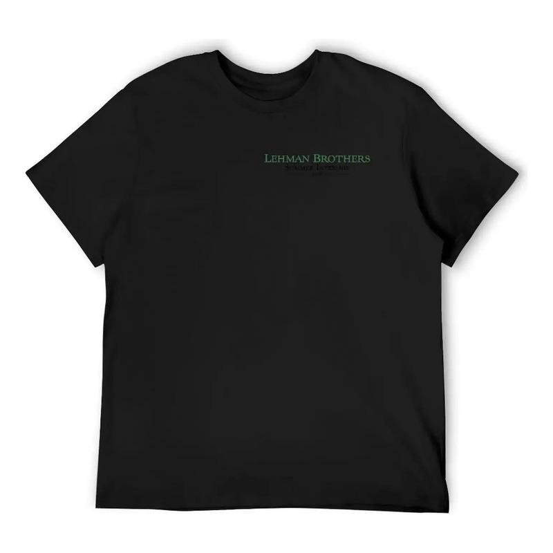 Camiseta Lehman Brothers Summer Internship 2008, Moda Corean S разноцветный