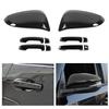 8-Piece Set for 2017-2023 Toyota 4Runner: Exterior Door and Mirror Covers