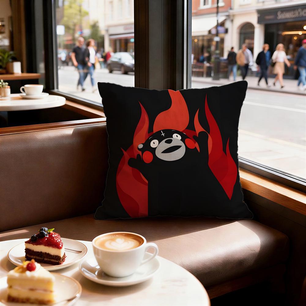 Charakter Kumamon Kissenbezug Dekorative Kissenbezüge Bezug Sofa x Kissen Stück x x Kissenbezug