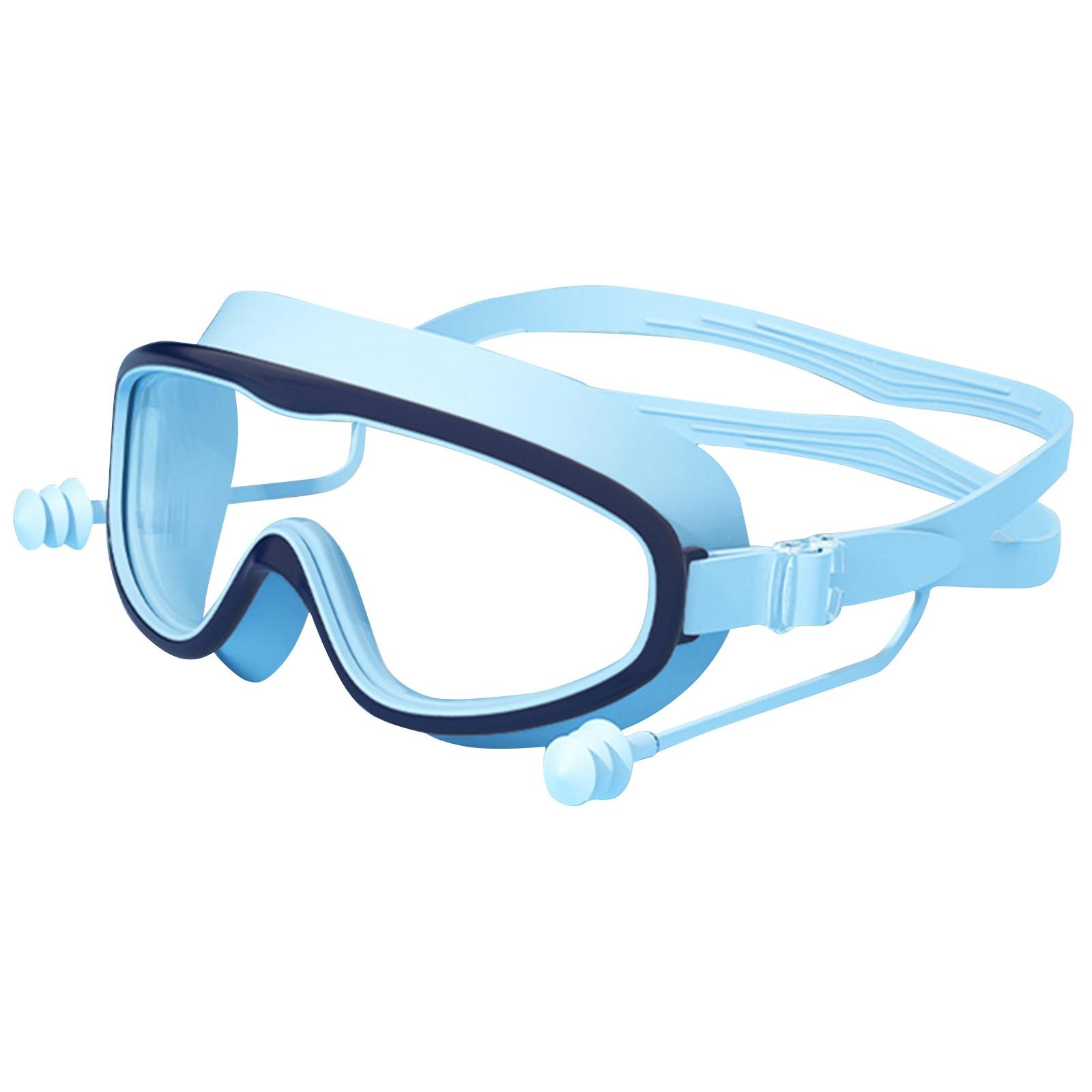 

Очки для плавания, противотуманные, водонепроницаемые очки для мальчиков и девочек One Size