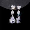 BELLA BOX Einfache elegante Tropfenohrringe für Frauen, Hochzeit, Liebe, Accessoires, ästhetische Dame, baumelnde Ohrringe, ausgefallenes Geschenk, Modeschmuck