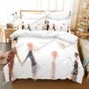 Anime A Silent Voice Comfortable Duvet Quilt Cover Pillowcase Bedding Set Children Bedroom Decoration Home Textile