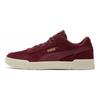 Puma Caracal-Leder Lässige Strapazierfähige Low-Top-Sneaker Unisex-Sneaker Weinrot 370304-20