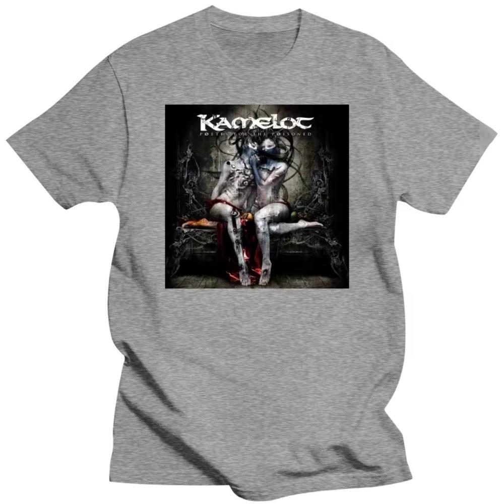 New Mens Fashion Power Metal Kamelot Casual T-shirts Hip Hop Tshirts Harajuku Styles Tops Clothing