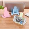 Card Mobile Phone Stand Foldable with Two Adjustable Angle Mobile Phone Stand Portable Plastic Mobile Phone Stand