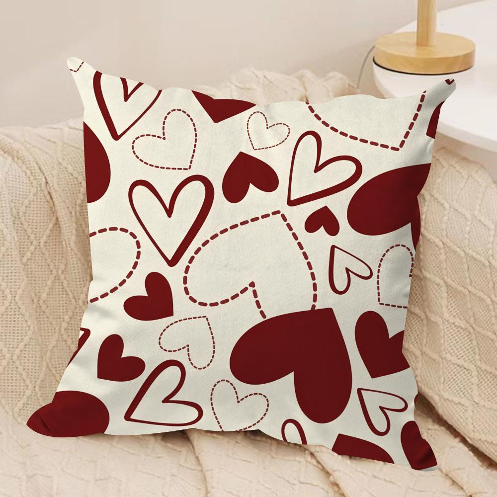 Gift for Lover Cushion Cover Pillowcase Ultra Soft Skin Friendly Fabric Cloud Like Comfort Concealed Zipper