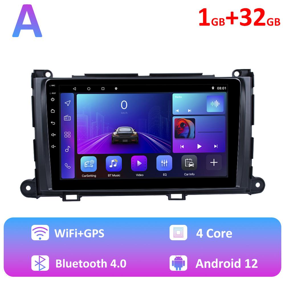 

Reakosound DSP Android для TOYOTA SIENNA 2011-2014 Автомобільний радіо Мультимедійний відеоплеєр GPS Navi Стерео Carplay 1+32