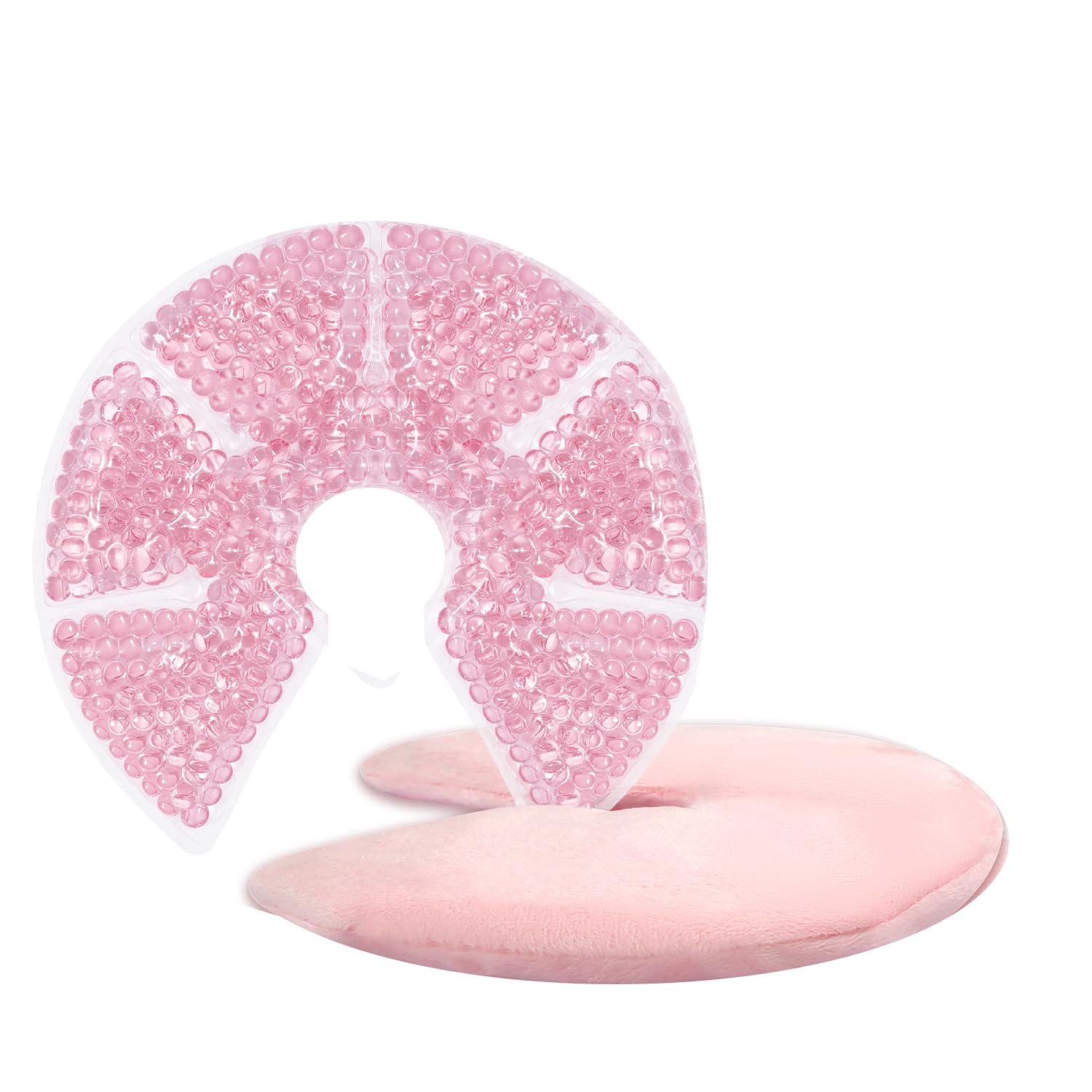 

Breast Therapy Pad Hot Cold Breast Gel Bead Ice Packs Breast Cooling/Heat Pads Relief for Breastfeeding, Nursing Pain, Mastitis