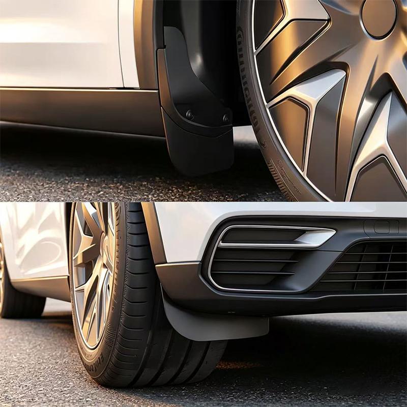 Mud Flaps For New Model Y Juniper 2026 TPE Front Rear Wheel Mud Flaps No Drilling All Weather Anti-Snow Anti-Sand Guard Protecto