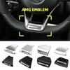 Insignia de Pegatina para Volante de Coche Panel Emblema Central Para AMG Mercedes Benz W212 W213 W205 GLA CLA GLC GLE Nueva Clase C/E