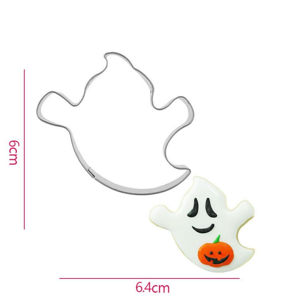 DIY Baking Halloween Cookie Mold 3D Biscuit Mold Ghost Bat Baking Molds  Party Supplies