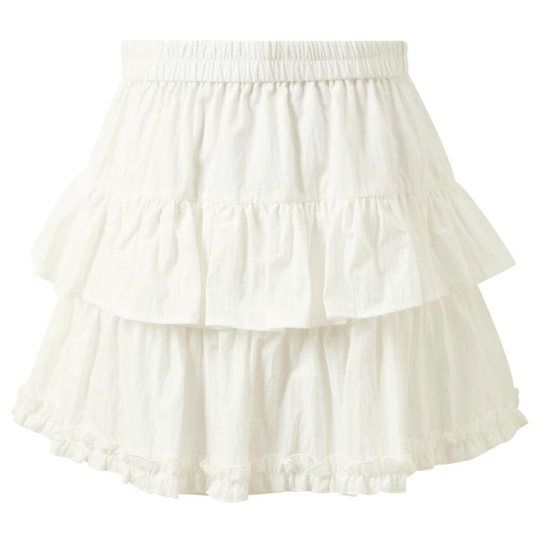 

SanCai 2026 Spring Ballet-Style Lyocell A-Line Mini Skirt XL