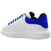 (WMNS) Alexander McQueen Oversized Sneakers 'White Blue' Women's 697103WICYA8823