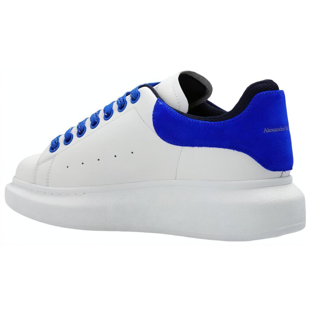 (WMNS) Alexander McQueen Oversized Sneakers 'White Blue' Women's 697103WICYA8823