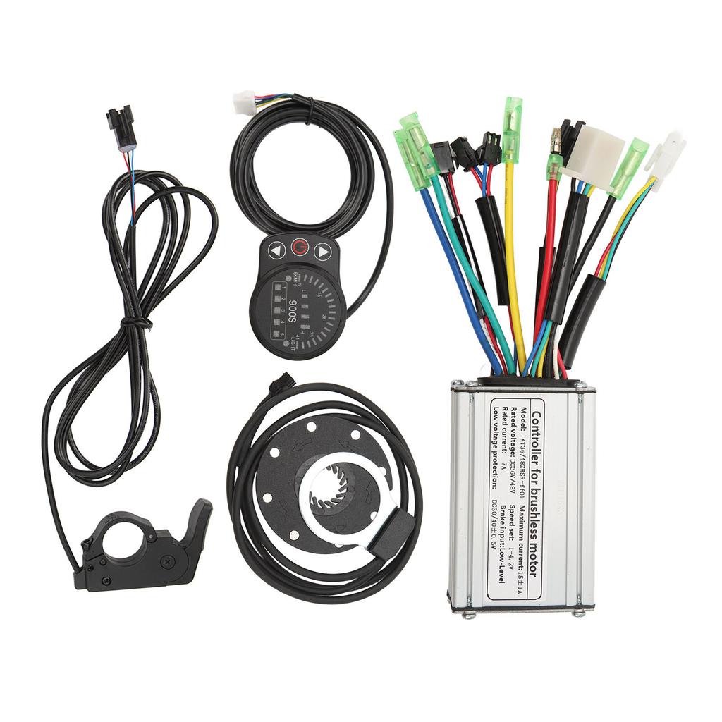 36V 48V 250W Electric Bike Conversion Kit Motor Controller Thumb Throttle PAS Pedal Assist Sensor
