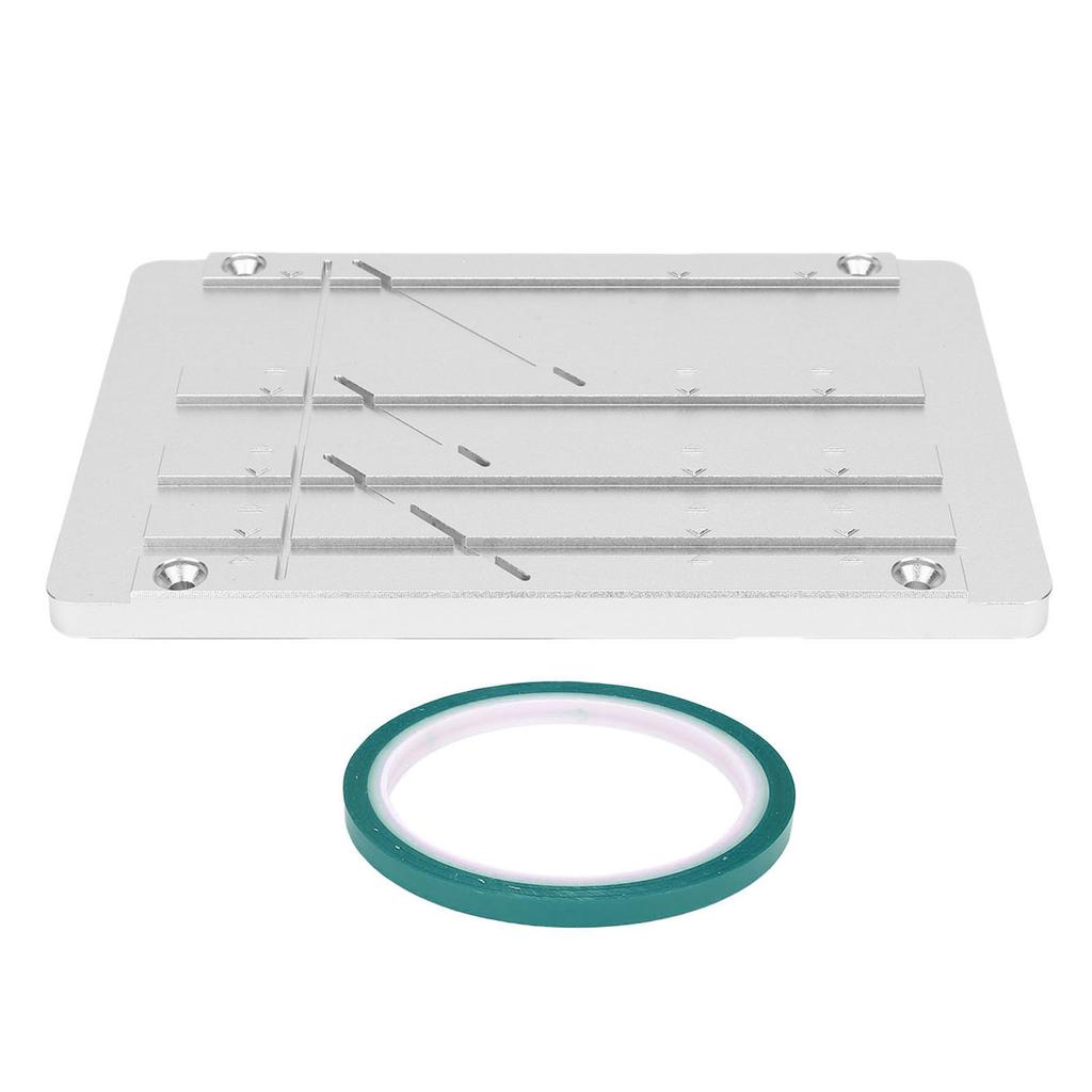 Tape Splicing Set Splicing Block Kit Fit for Revoxsonido Adjustable 1in 1/2in 1/4in 1/8in 10 Inch Open Reel Splicing Kit