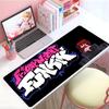 Fun Music Game FFriday Night Funkin Mouse Pad Large Thick Desk Pad Stitched Edges Gaming Mouse Mat For Pc