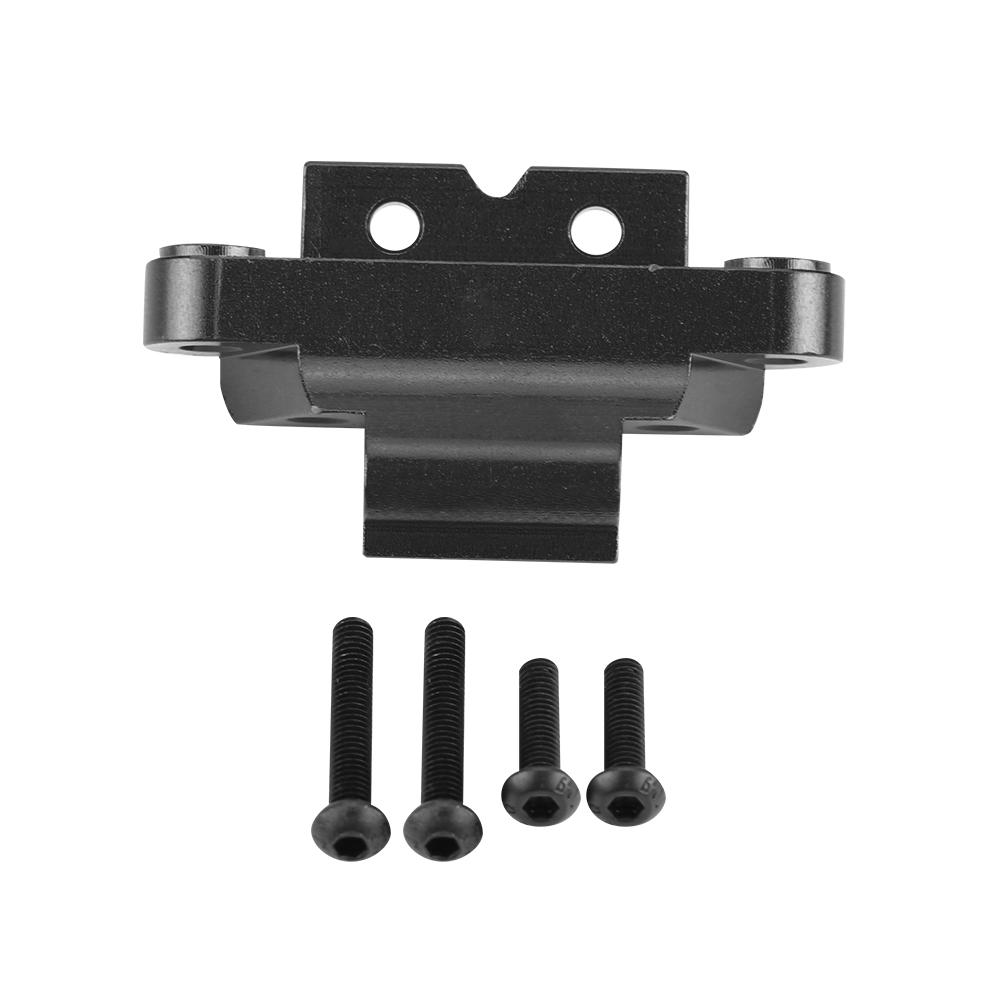 Aluminium Alloy Front Arm Bulk for Axial  Rock Racer 90026 RC Upgrade Part (Black)