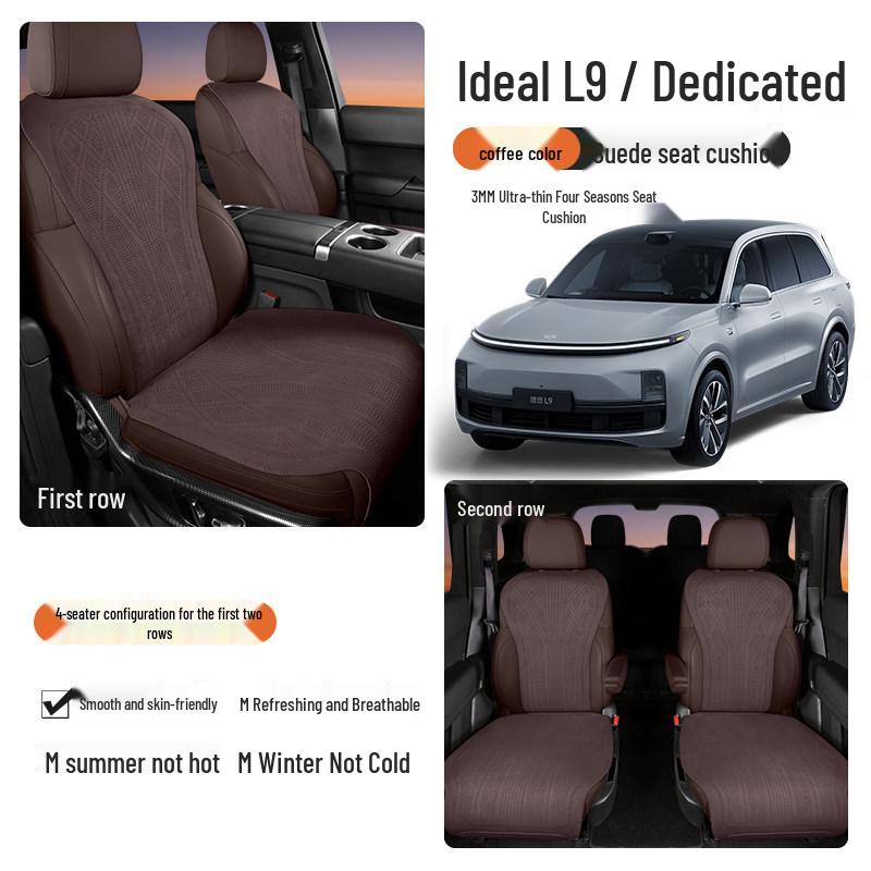 Li Auto L6-L9 Sitzkissen: Vier Jahreszeiten Universell, Atmungsaktive Auto-Innenraumabdeckungen für 25 Modelle.