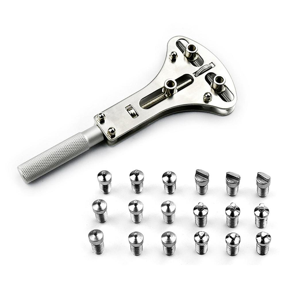 Universal Watch Case Opener Watch Repair Tool Back Opener Wrench Watch Batteries Changing Resizing Tool Watch Movement