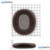 Geekria Elite Earpads Compatible with Bang & Olufsen Beoplay H95 (1266100) Headphones, Lambskin Ear Pads/Ear Cups (Chestnut)