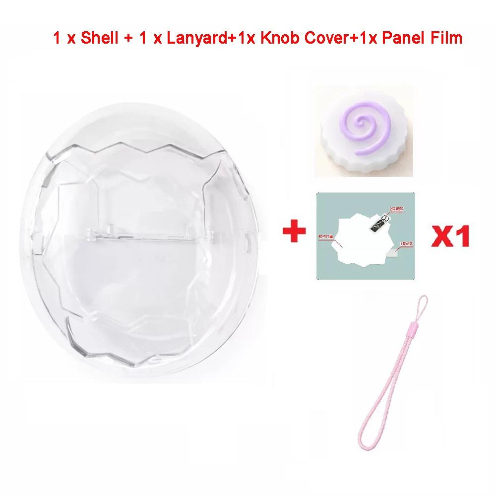 with Panel Film Protective Shell Protective Case for Tamagotchi Paradise Electronic Pets Game Toys