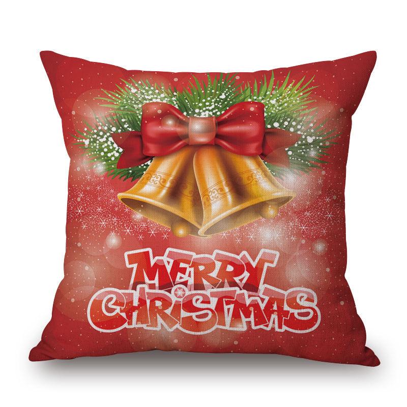 Classic Merry Christmas Xmas Gift Designed Throw Pillow Case Cover Cushion 18 X 18 Inch Ideal For Holiday Cheer And Comfort