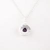 925 Sterling Silver Jewelry Amethyst Gemstone Handmade Pendant 1.15" For Women PP-8-7