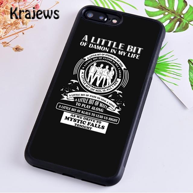

A little bit of Damon Vampire Diaries For iPhone 17 Air 16 Phone Case Cover 15 14 plus 12 13 pro max iPhone 15pro