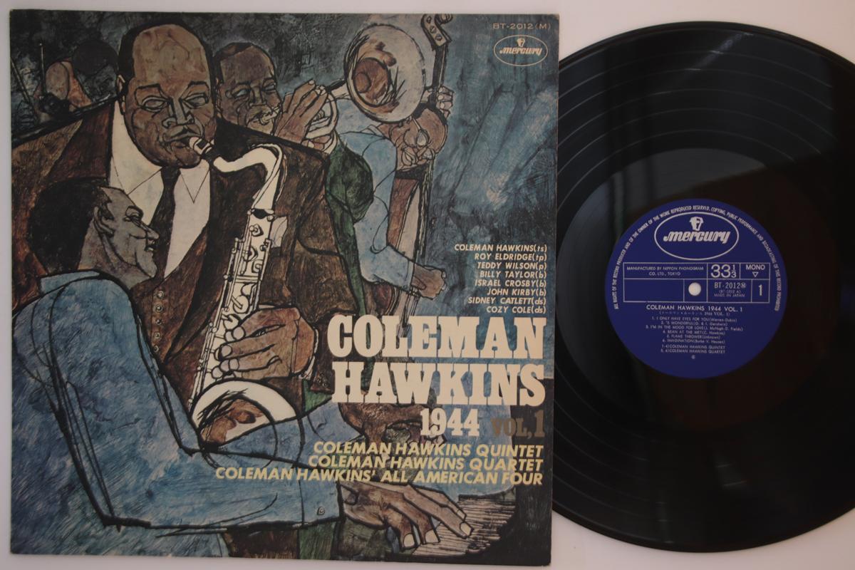 

LP Record COLEMAN HAWKINS 1944 Vol.1 BT2012 MERCURY 1973 Japan Jazz Used