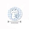 100-500Pcs Cute Bear Thank You Sticker 1Inch Envelope Sealing Labels Sticker For Children Gift Packaging Decorative Stickers Tag