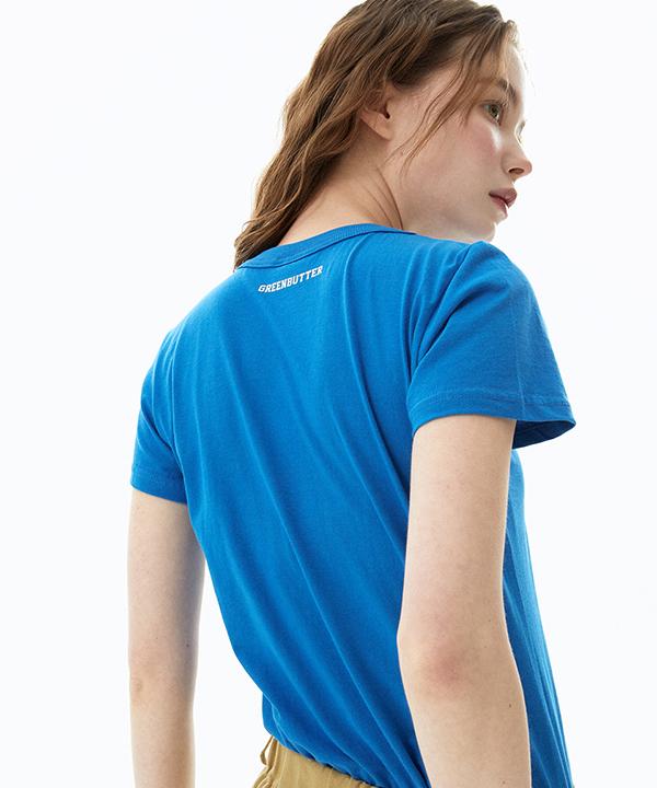 GREENBUTTER No.08 Essential Tee (Blue)