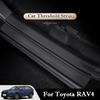 For Toyota RAV4 2015-2026 Car Threshold Strip Protective Stickers Door Trunk Scratch Trampling Resistant Auto Interior Stickers