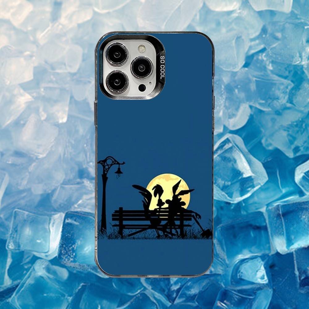 

W-Willy C-Coyote Anime Phone Case For iPhone 16,15,14,13,12,11,Mini,Pro,SE,MAX White Matte Shockproof Cover iPhone16