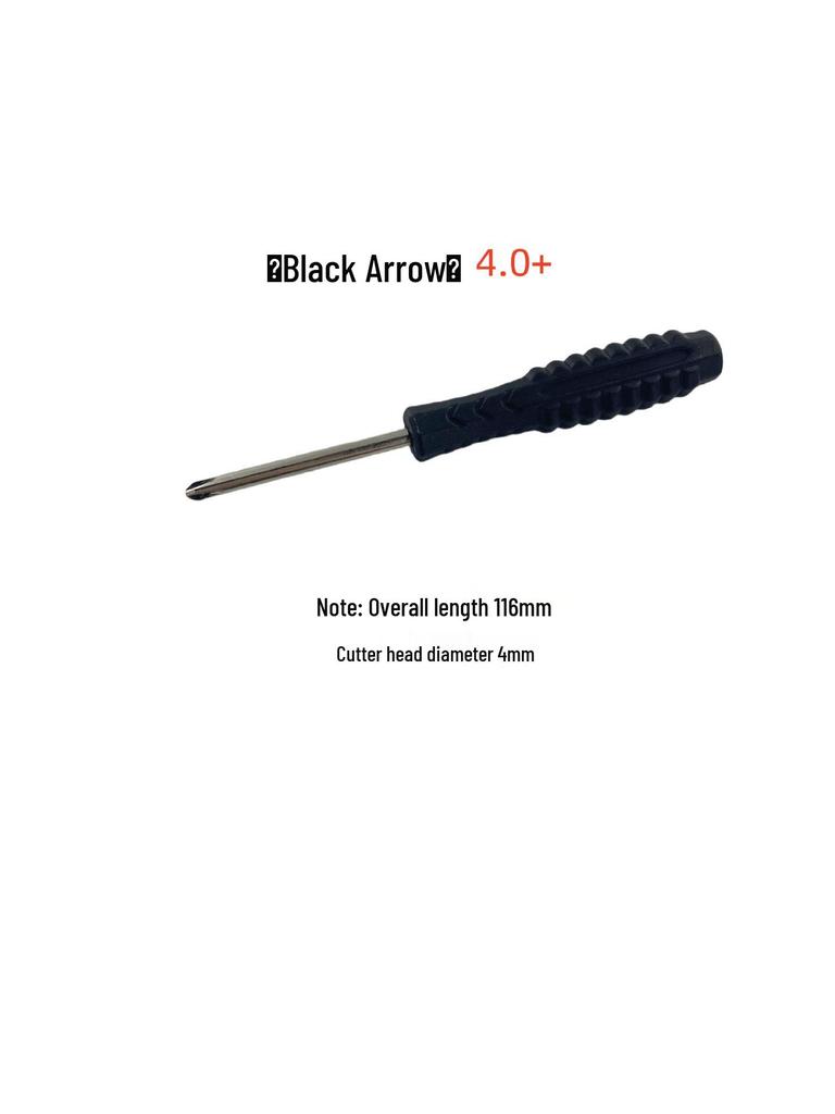 Arrow-Shaped Phillips Slotted Screwdriver Set (3.0/4.0/5.0) for Toy Assembly