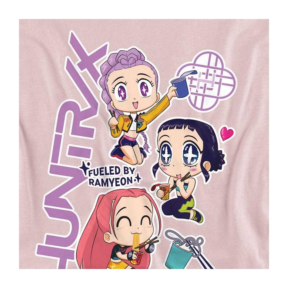 K-Pop Demon Hunters Unisex Adult Huntrix Ramyeon Chibi Sweatshirt