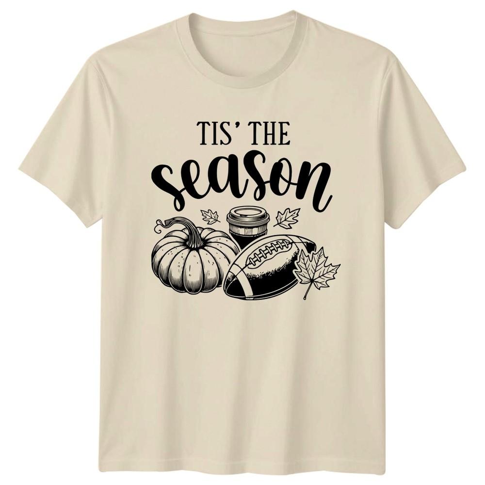 Tis The Season Autumn Seasons Unisexs TShirt Unisexs Tee Graphic Unisex Top