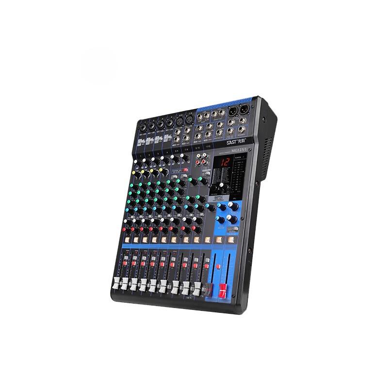 SAST G65 Professional 12-Channel Audio Mixer (CN version)
